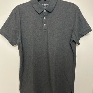 Bonobos Men's Charcoal Heather Polo Shirt